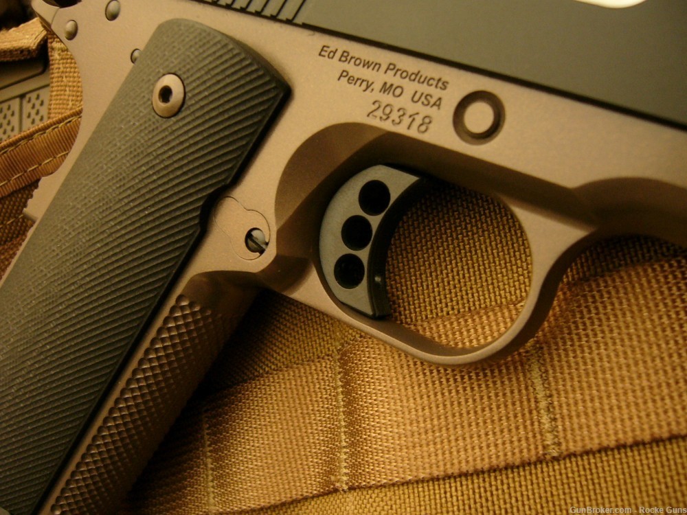 ED BROWN WILSON COMBAT SPECIAL FORCES 1911 .45 ACP CUSTOM BATTLE BRONZE -img-5