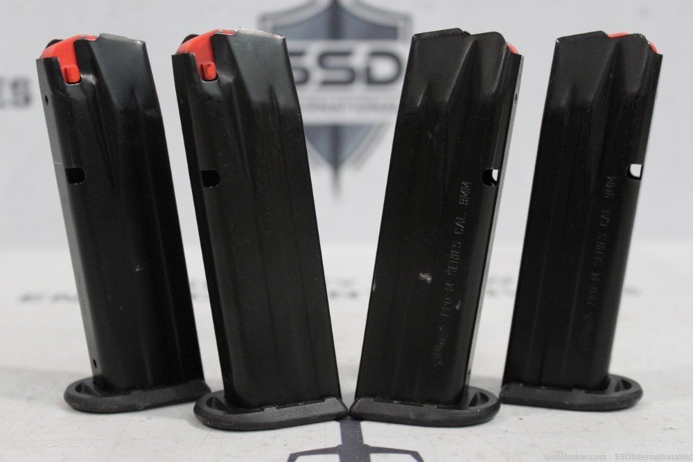 Walther PPQ 9mm 15rd Mags Pack of 4-img-0