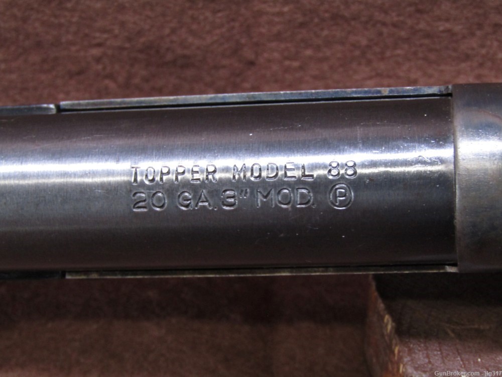 Harington & Richardson H&R Topper 88 20 GA 3" Top Break Single Shot Shotgun-img-15