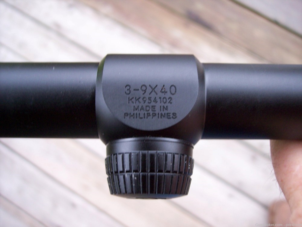 Nikon 3-9x40mm Omega Muzzle Loader Scope Matte BDC Nice-img-5