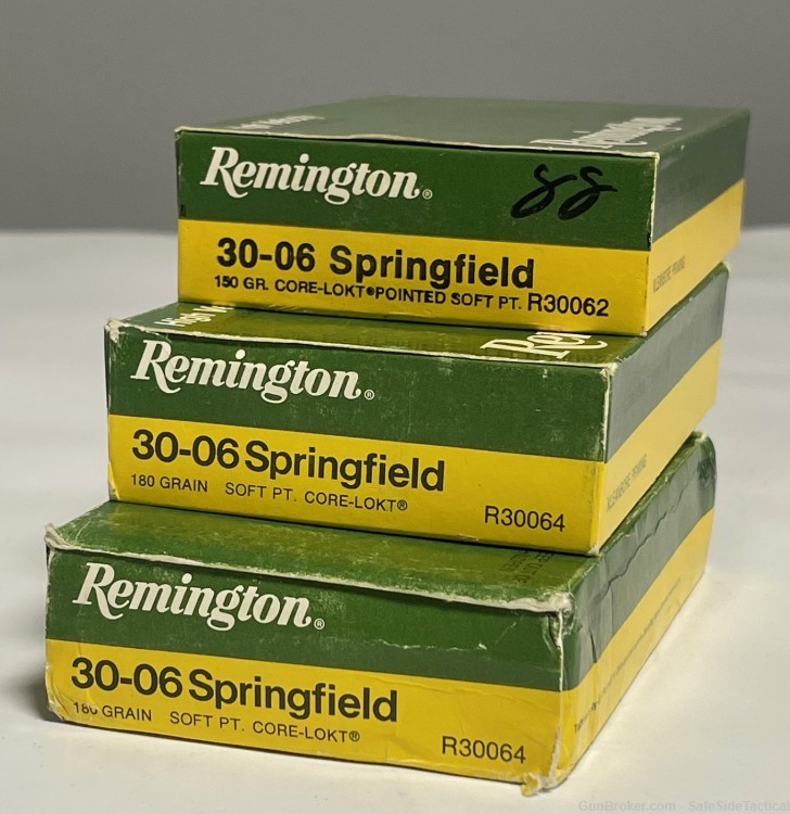 HIGH VELOCITY - REMINGTON 30-06 - 180 GR - SOFT POINT - 100 RDS-img-2