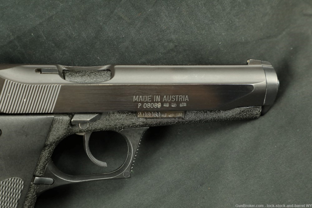 Steyr Model GB 9mm Luger Gas-Delayed Blowback Semi-Automatic Pistol, 1983-img-5