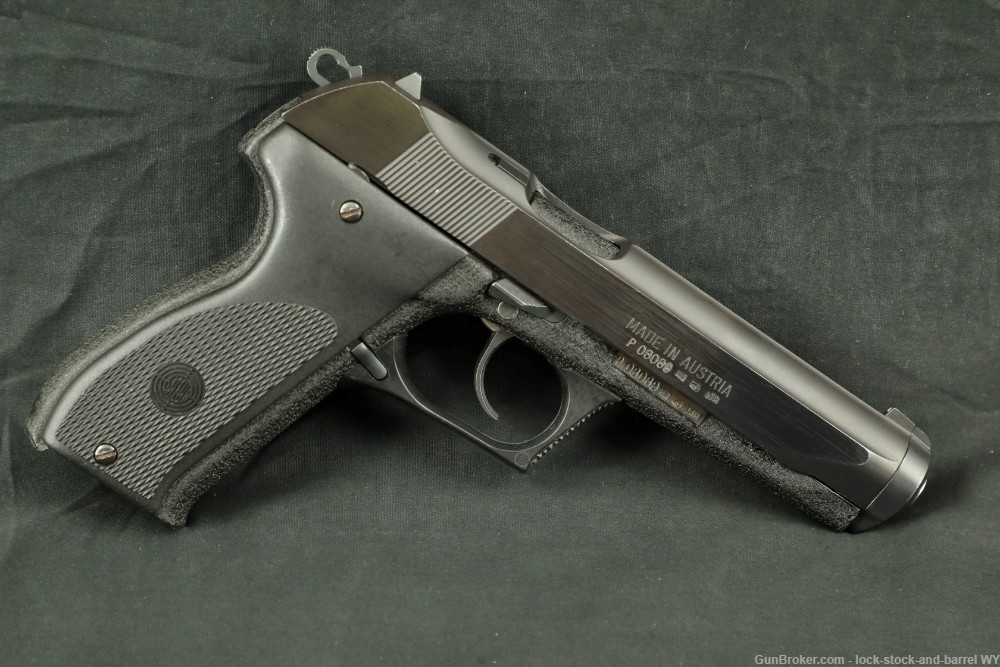 Steyr Model GB 9mm Luger Gas-Delayed Blowback Semi-Automatic Pistol, 1983-img-3