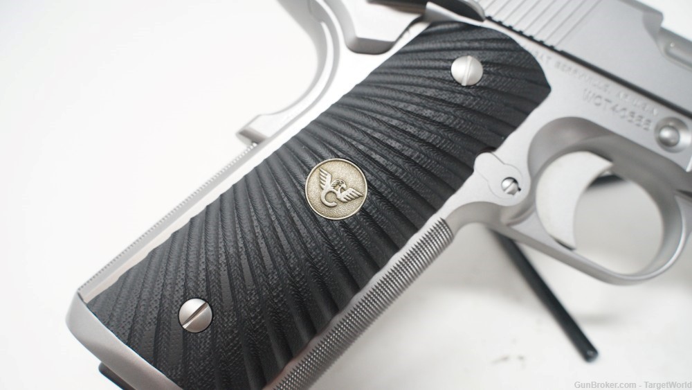 WILSON COMBAT CQB .45 ACP WITH LIGHT RAIL STAINLESS (19527)-img-9