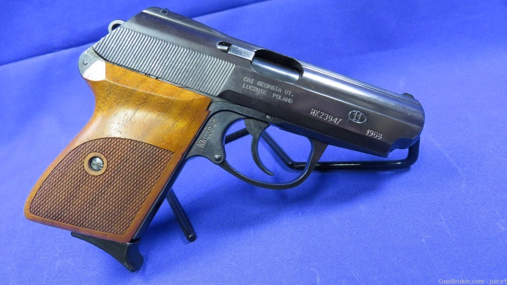 Polish Radom P64 P-64 9x18mm 9mm Makarov Semi-Auto Pistol - 1968 C&R-img-0