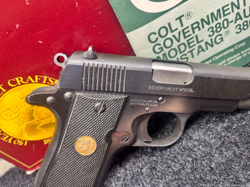 USED Colt Government MKIV S-80 in .380 ACP with 3.25" Brl and 3-6 Rnd Mags!-img-2
