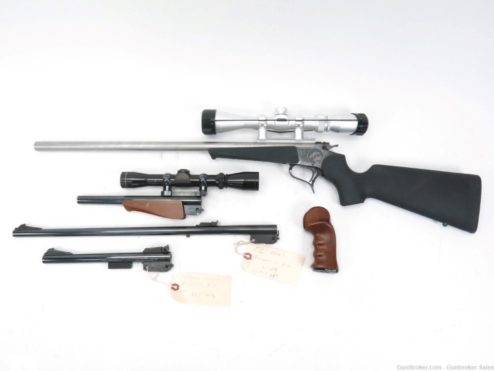 Thompson Center Encore Contender Rifle/Pistol Combo 17HMR/22LR/357 Mag-img-0