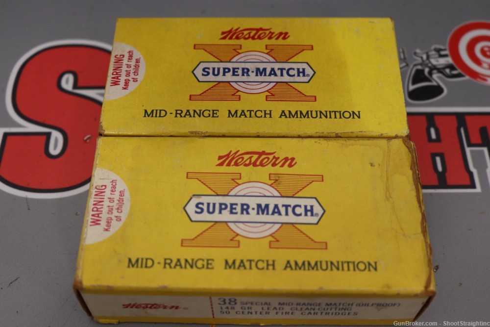 Lot O' 63rds Miscellaneous .38SPL Mid-Range Match 148gr Lead Ammo-img-1