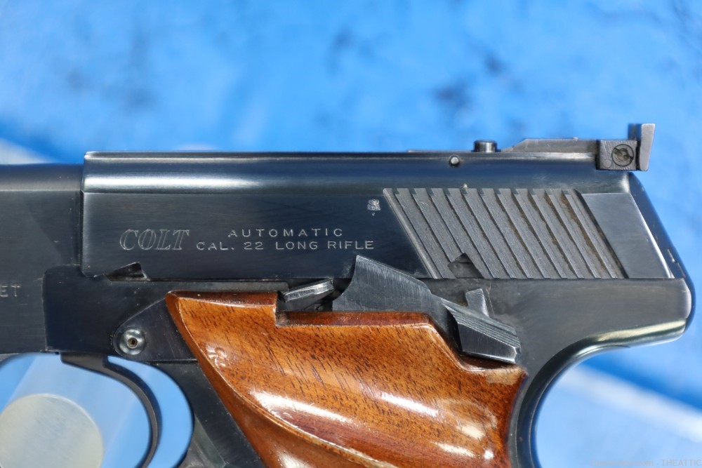 COLT MATCH TARGET WOODSMAN 22LR TARGET PISTOL C&R ELIGIBLE WITH BOX-img-6