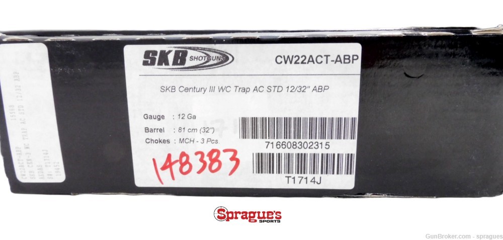 AKDUS/SKB Century III Single TRAP Shotgun 32" 12 Gauge 2-3/4" *NEW-IN-BOX*-img-6
