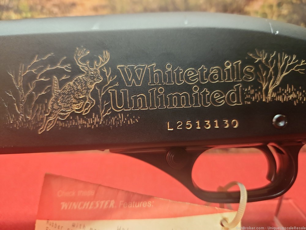Winchester model 1300 Whitetails Unlimited 12 gauge 22" slug rifled barrel-img-2