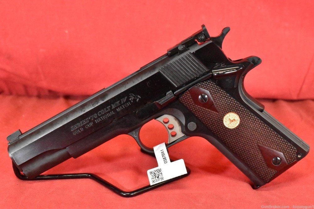 Colt Gold Cup National Match Series 70 1911 45 ACP 5" O5870A1 Gold-Cup 1911-img-3