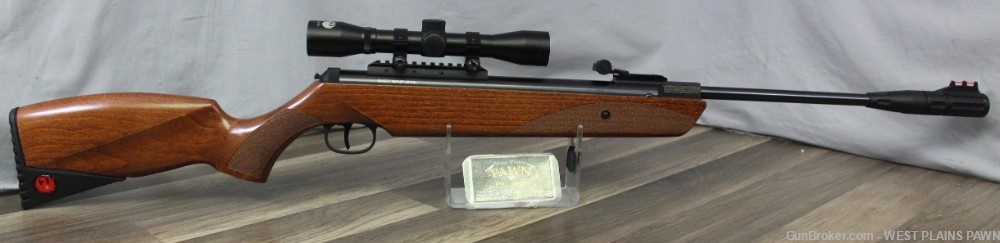 RUGER IMPACT BREAK OPEN AIR RIFLE, .22 CAL PELLET, EQUIPED RUGER 4X32 SCOPE-img-0