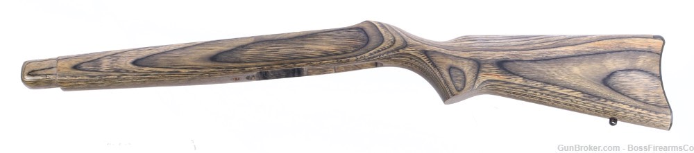 Ruger 10/22 Green Laminate Wood Chassis w/No Mounting Screw- Used (JFM)-img-0
