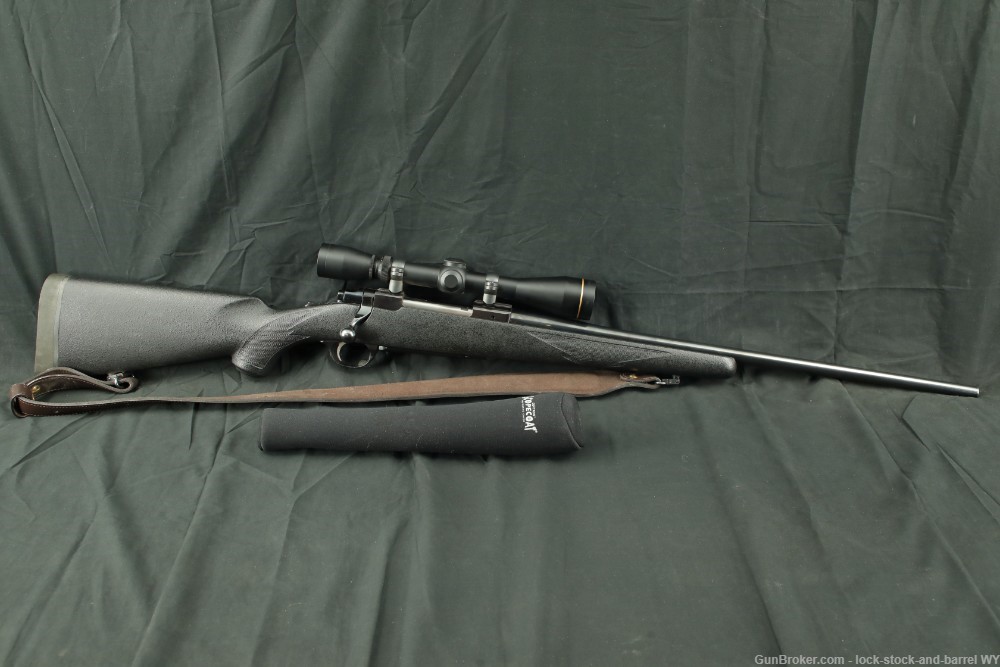 Sturm Ruger M77 7x57 7mm Mauser 22” Bolt-Action Rifle MFD 1983 w/ Scope-img-2
