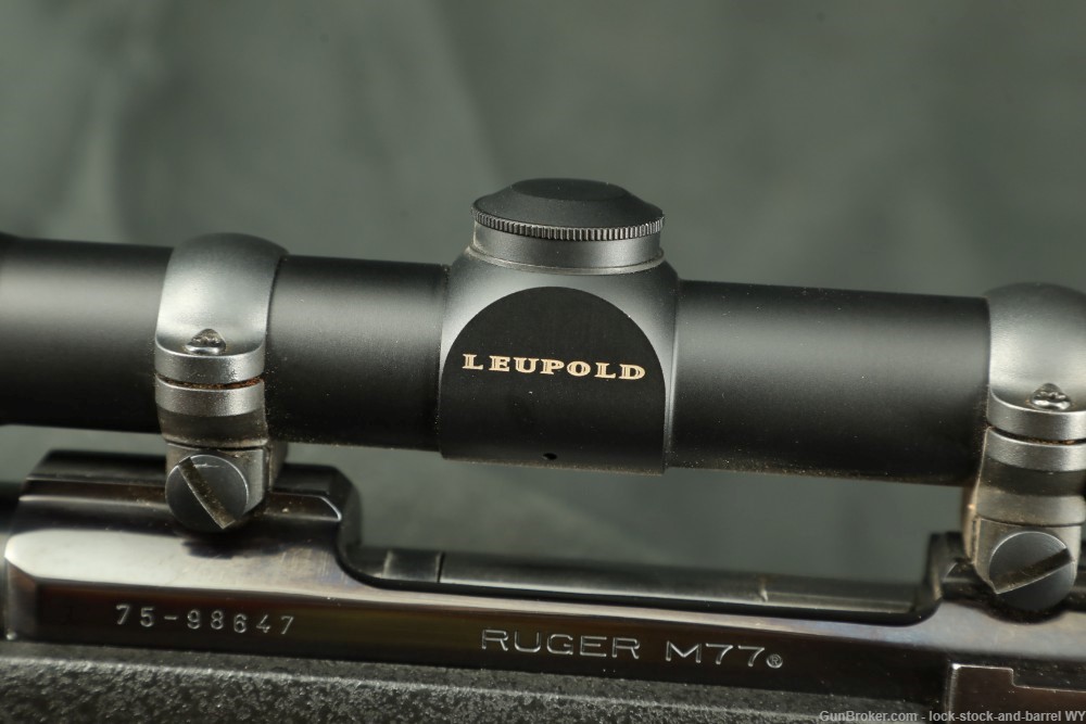 Sturm Ruger M77 7x57 7mm Mauser 22” Bolt-Action Rifle MFD 1983 w/ Scope-img-28