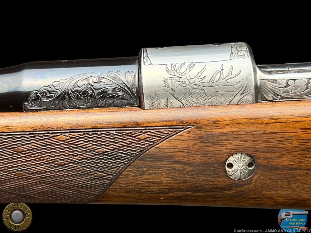 BROWNING B7S MK II EUROPEAN DELUXE GRADE - 270 WIN -  A. BRIGANTE SIGNED-img-26