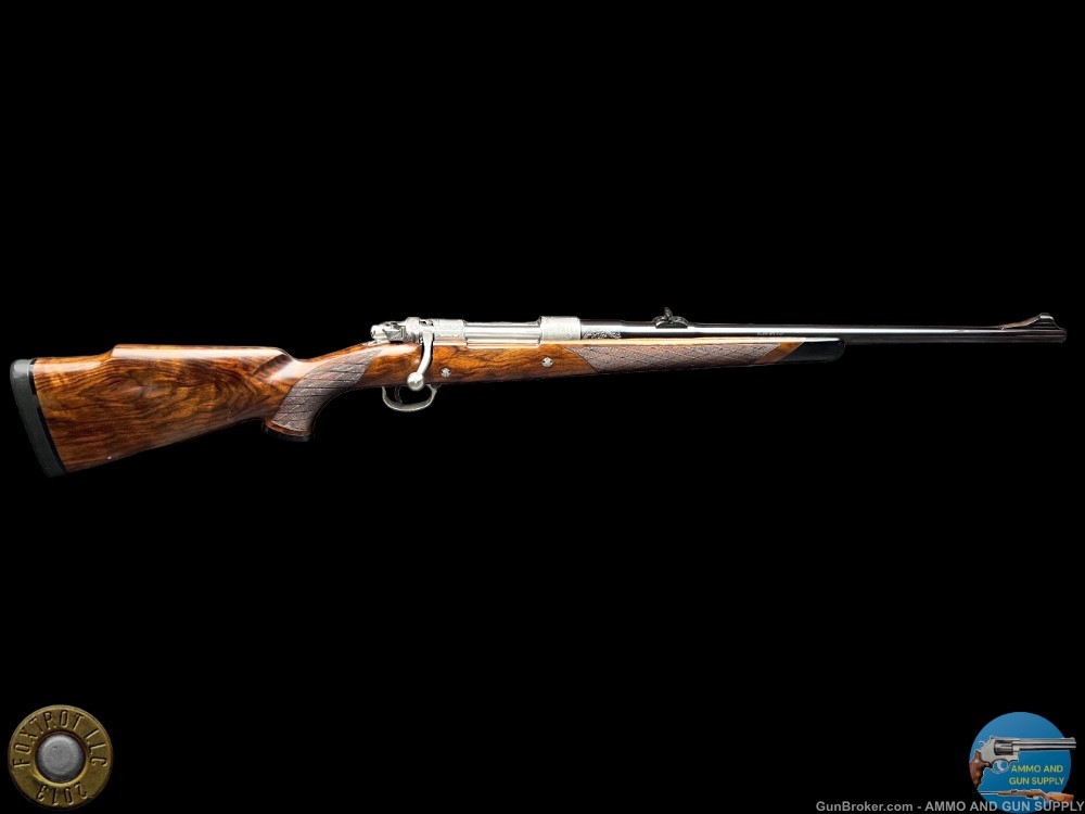 BROWNING B7S MK II EUROPEAN DELUXE GRADE - 270 WIN -  A. BRIGANTE SIGNED-img-0