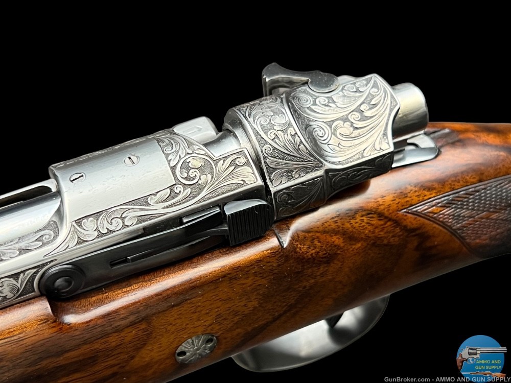 BROWNING B7S MK II EUROPEAN DELUXE GRADE - 270 WIN -  A. BRIGANTE SIGNED-img-25