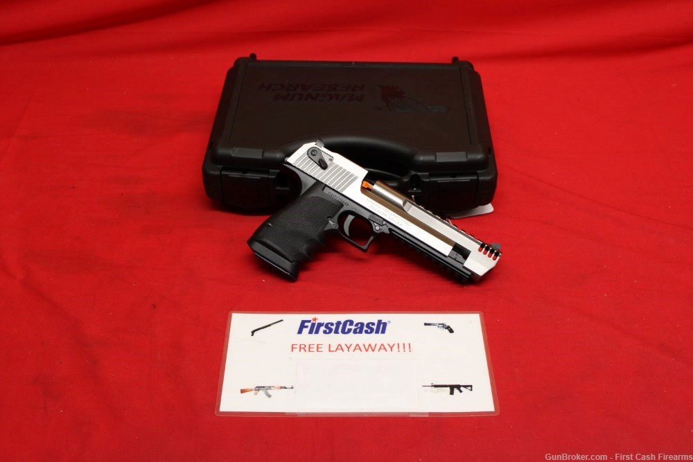 Desert Eagle 44 Mag Stainless 6" Get $25.00 Off If put in layaway.-img-0