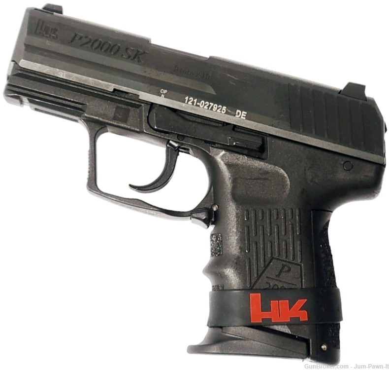 HK HECKLER & KOCH P2000 SK V2 9mm 3.27" SUBCOMPACT SEMI-AUTO PISTOL GERMANY-img-0