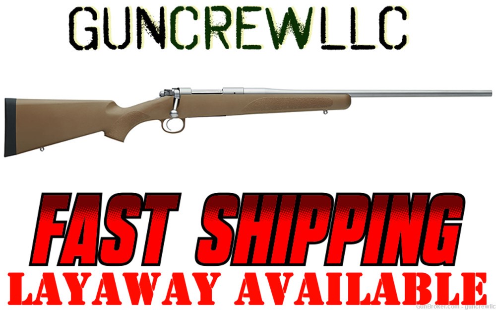 Kimber 3000793 84M Hunter FDE 6.5CM 6.5 Creedmoor 22" Layaway-img-0