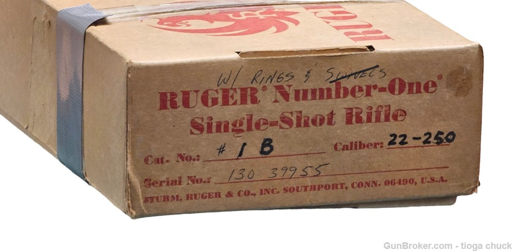 Ruger No.1 22-250 *original box* 200th Year of American Liberty 1976-img-29