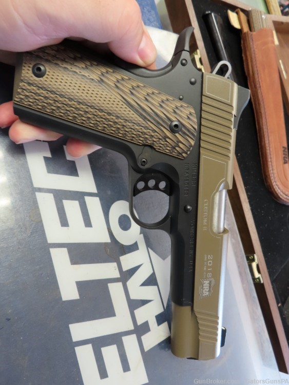Kimber Custom II NRA Defending Freedom 2018 .45 acp 5" Collector Gun 1911-img-1