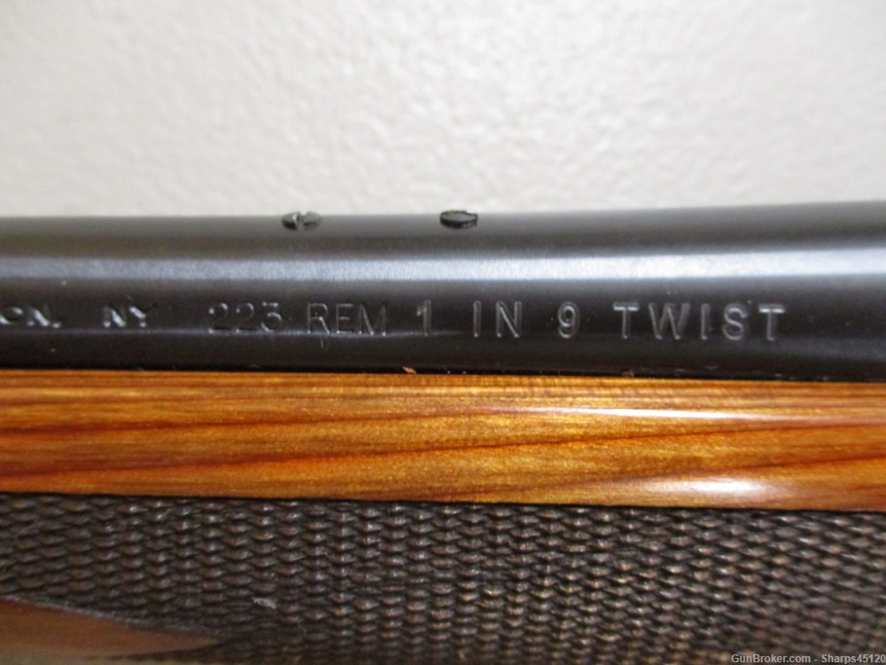 Remington Model Seven 223 - .223 Rem - scope rings - 18" barrel-img-3