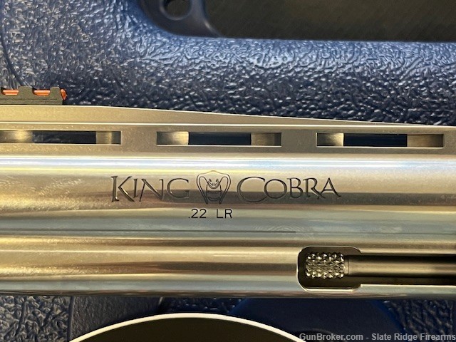 Colt King Cobra .22lr 4.25" 10 shot Stainless Steel Brand New-img-1