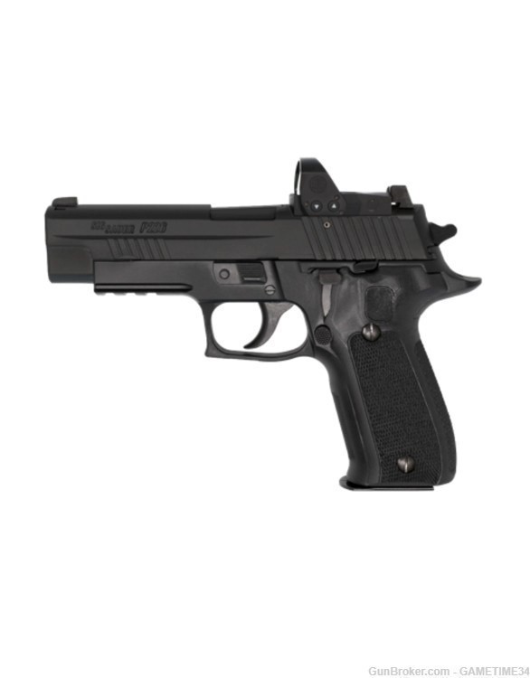 SIG SAUER P226 BLACK LEGION SA/DA 9MM WITH ROMEO PRO 3 MAGS 15RDS NIB-img-0