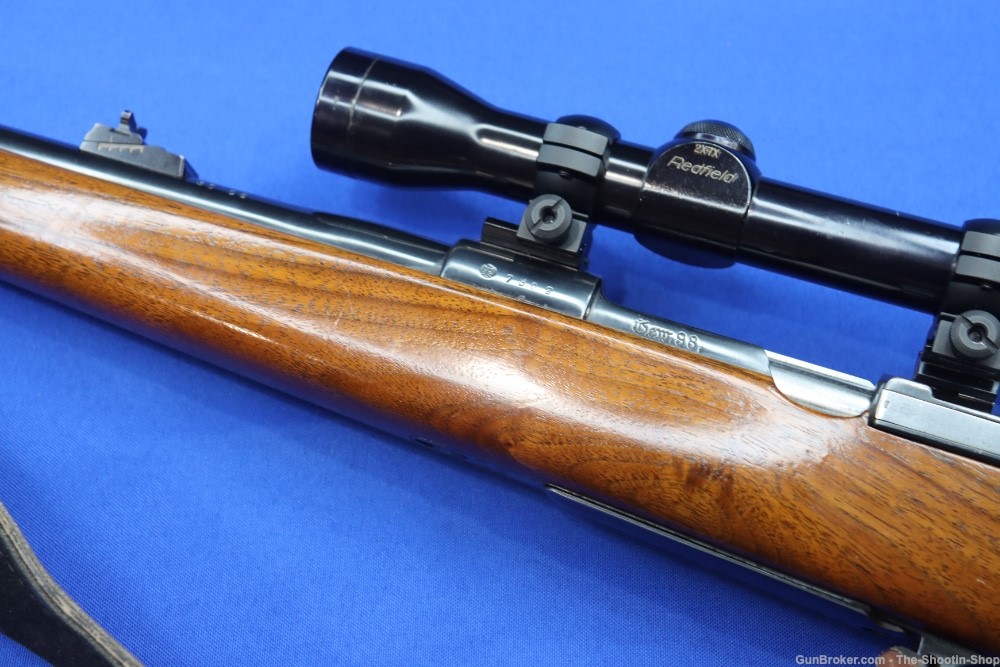 Mauser Model GEW88 Sporter Rifle 30-06 SPRG w/ Redfield 2X-7X Scope 24" 88-img-19