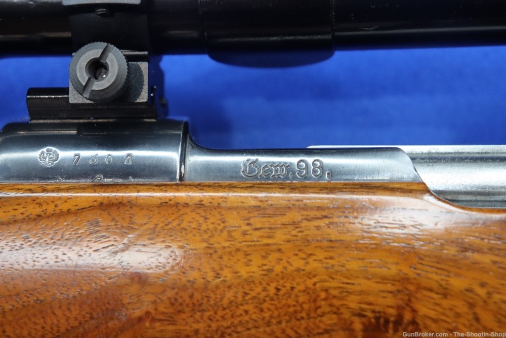 Mauser Model GEW88 Sporter Rifle 30-06 SPRG w/ Redfield 2X-7X Scope 24" 88-img-26