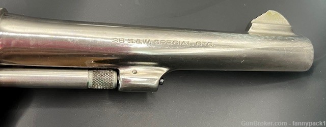 Smith and Wesson 10-5 4" Nickel-img-3