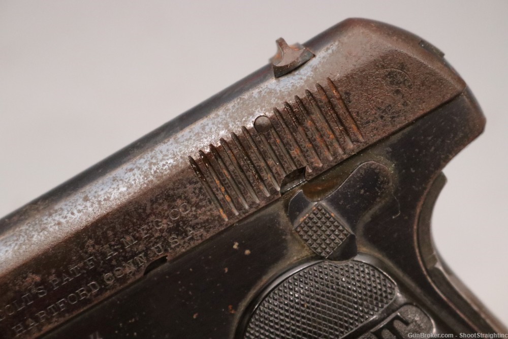 Colt 1903 Pocket Hammerless .32ACP 4" - Gunsmith Special - Made 1920 --img-24