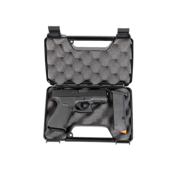 MTM Revolver and Handgun up to 3in Black Single Pistol Case (803R)-img-3