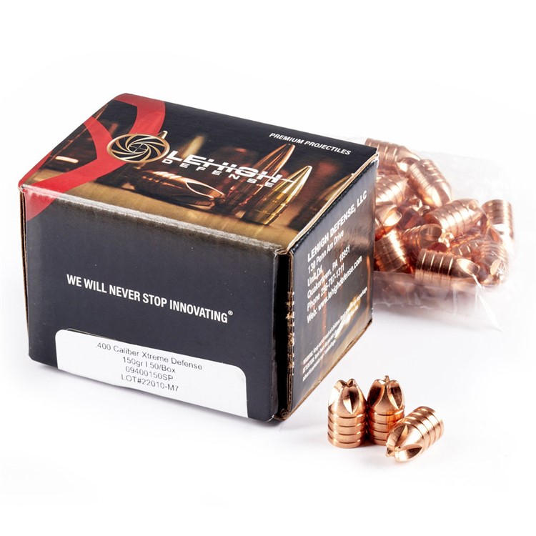 WILSON COMBAT Xtreme Defense  .400 Cal/10mm Auto Handgun Bullets 09400150SP-img-2