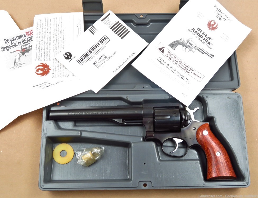 Ruger Redhawk 44 Mag 7 1/2" SA/DA Revolver 1997 Item 05011 -Like New In Box-img-21