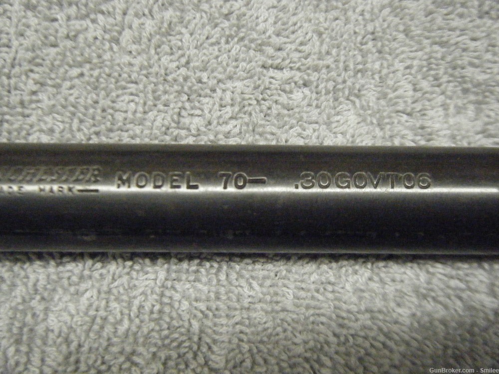 Winchester pre 64 model 70 barrel - 30-06 caliber-img-3