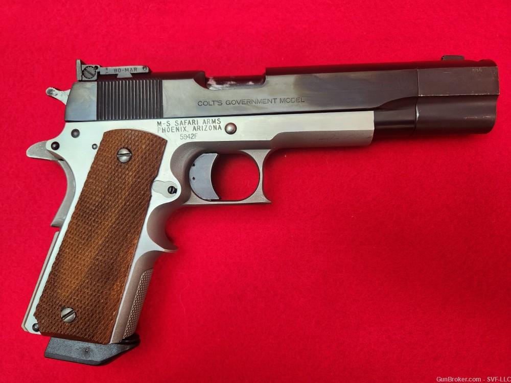 Colt Government Model/M-S Safari Arms 1911 semi auto pistol 45 ACP/Auto -img-1