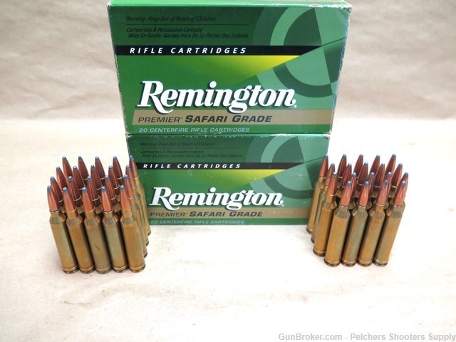 7MM Remington Magnum Ammo Lot of 79 Rds Rem Safari Gd & Norma Factory New-img-0