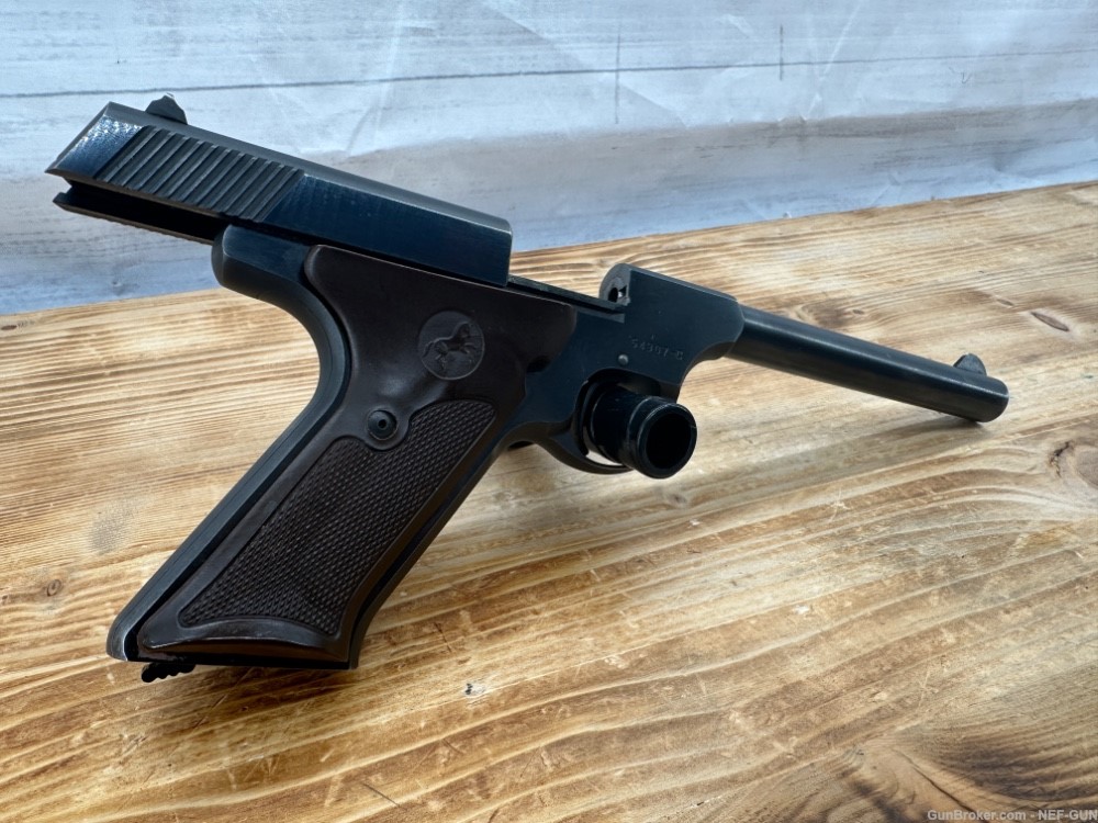 Colt Challenger Target Pistol 1952 mfg .22 LR w/ Original Grips-img-6