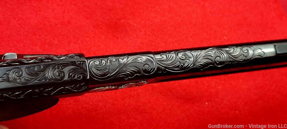 Stunning Colt Woodsman Match Target .22lr. Engraved with silver enlays ! NR-img-26