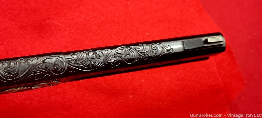 Stunning Colt Woodsman Match Target .22lr. Engraved with silver enlays ! NR-img-27