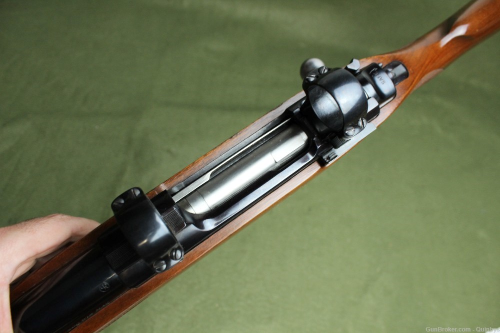 1998 Ruger M77 MKII Walnut Blue 300 Win Mag 24" Bolt Action Rifle-img-11