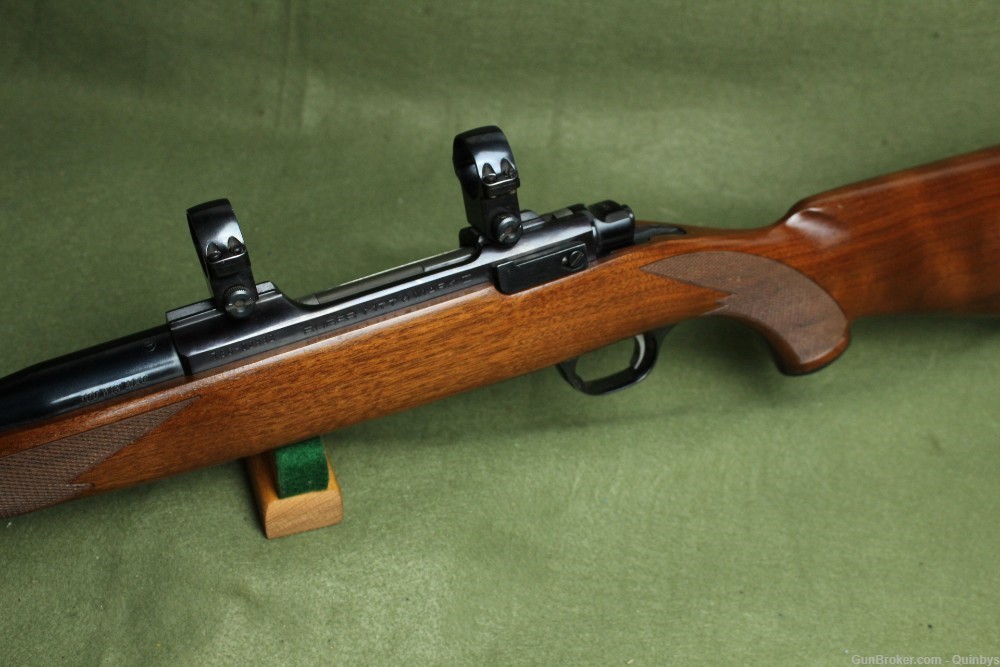 1998 Ruger M77 MKII Walnut Blue 300 Win Mag 24" Bolt Action Rifle-img-4