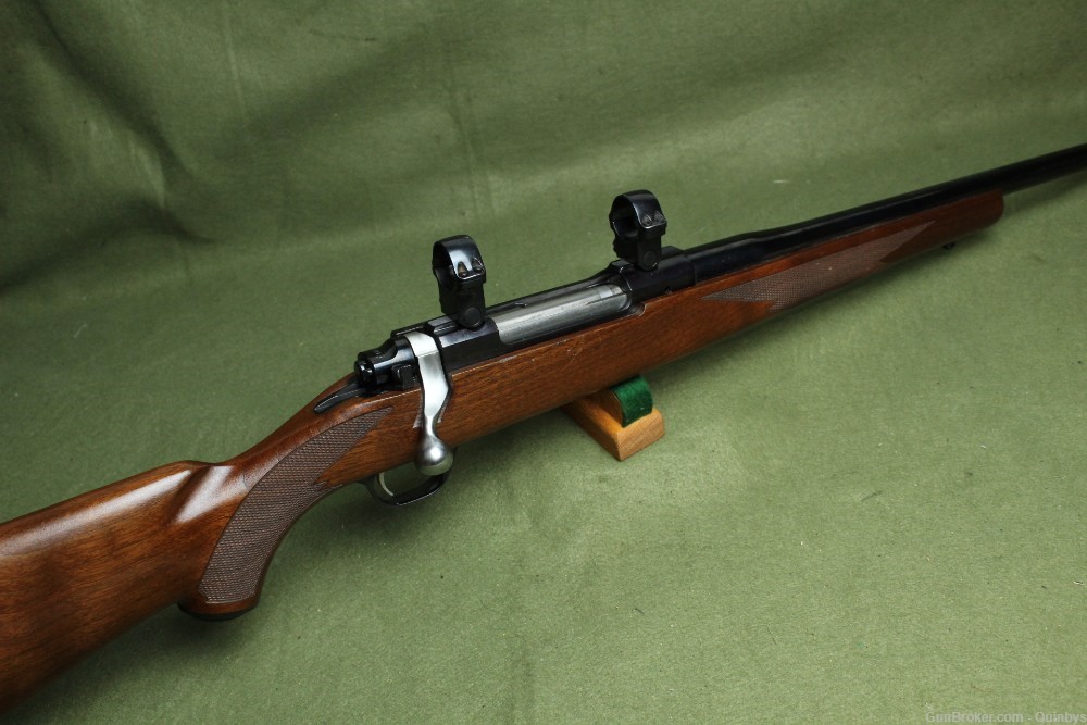 1998 Ruger M77 MKII Walnut Blue 300 Win Mag 24" Bolt Action Rifle-img-0