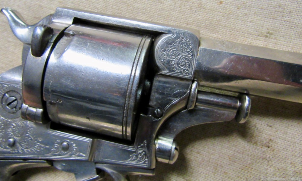 Cased British Wilkinson .450 Double Action Tranter Style Revolver-img-15