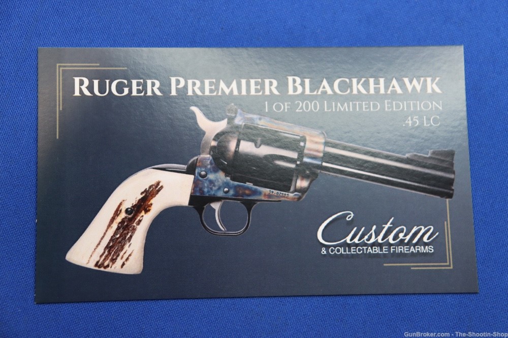 Ruger New Model Blackhawk Revolver PREMIER GRADE #16 of 200 45ACP 45 COLT-img-27