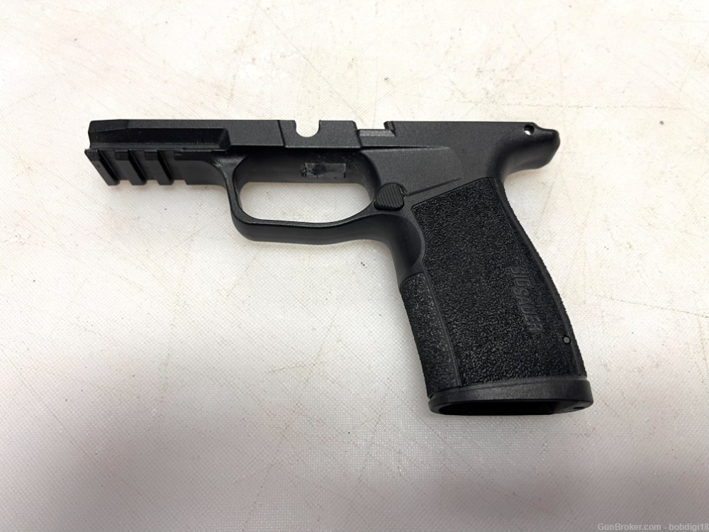 Sig Sauer P365 X Macro Stripped Pistol Frame with Rail and mag release -img-1